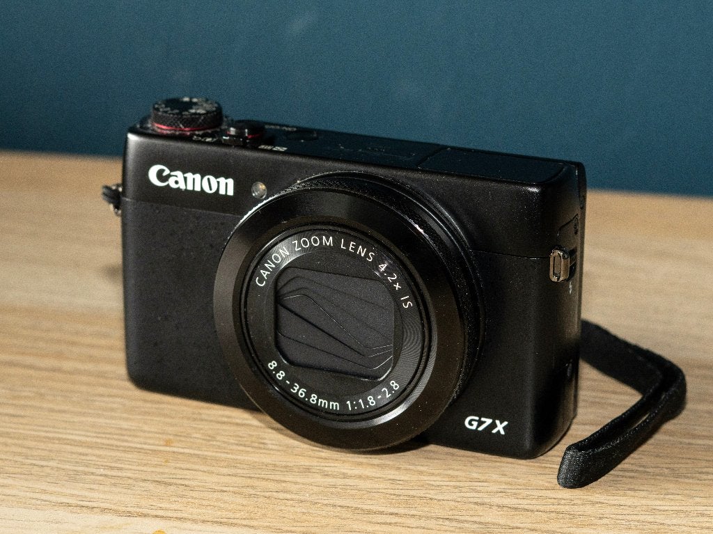 Canon G7X compactcamera mk1, Audio, Tv en Foto, Fotocamera's Digitaal, Ophalen, Ingebouwde flitser, Canon, Geheugenkaart