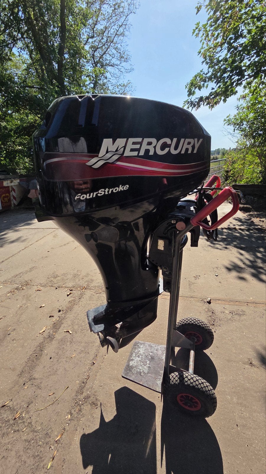 Mercury FourStroke BigFoot bbm langstaart, 25 pk, met afstan, Watersport en Boten, Buiten- en Binnenboordmotoren, Ophalen, 10 tot 30 pk
