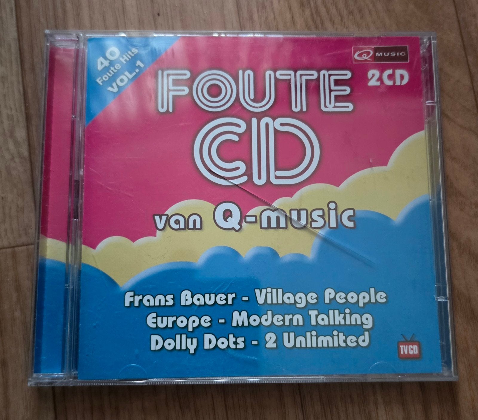 Foute Cd Van Q- Music Vol.1 Dubbel Cd, Ophalen of Verzenden, Zo goed als nieuw