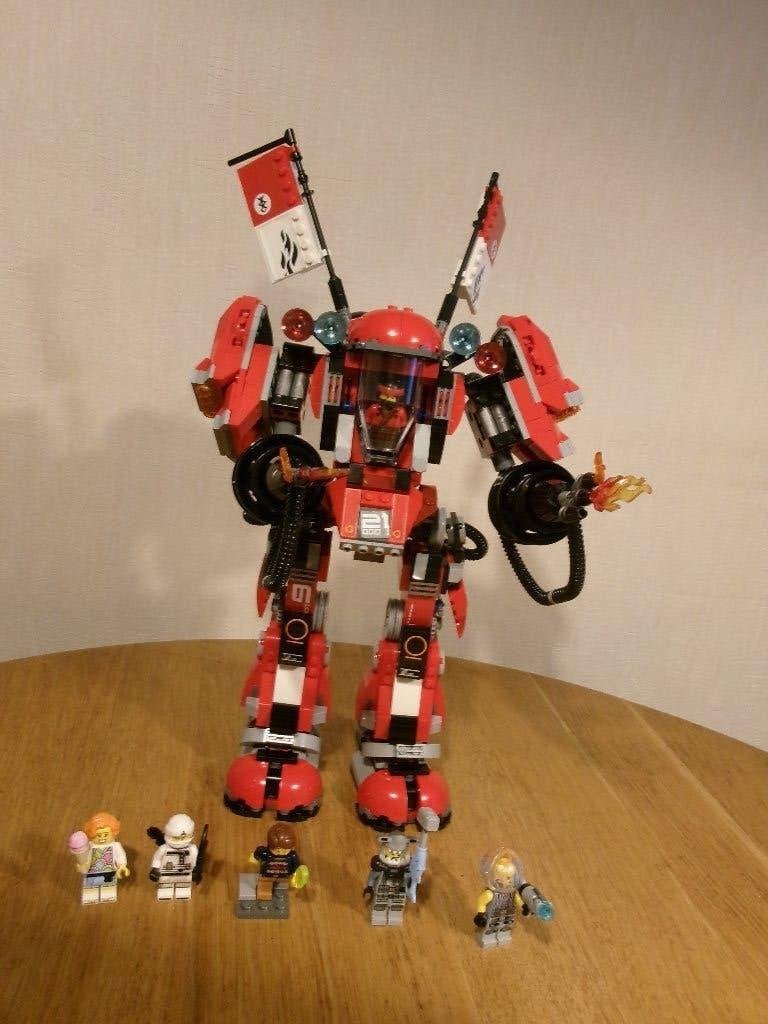 Lego Fire mech, Gebruikt, Lego, Ophalen of Verzenden, Complete set