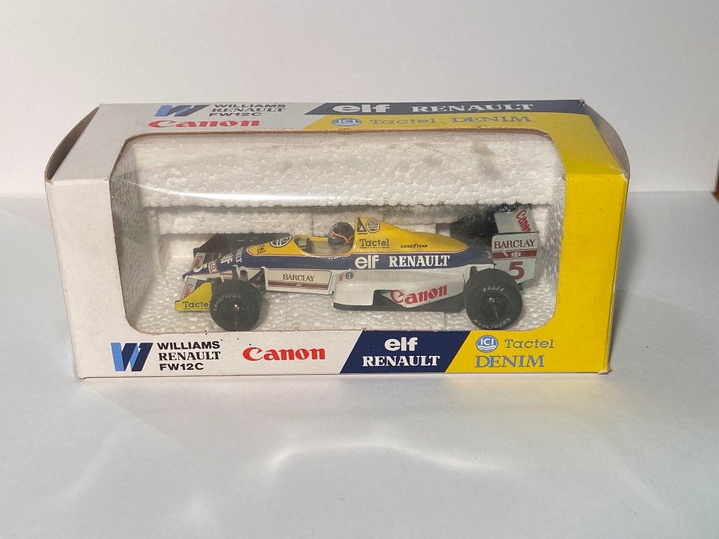 Williams Renault FW12C Thierry Boutsen 1:43, Hobby en Vrije tijd, Modelauto's | 1:43, Ophalen of Verzenden, Zo goed als nieuw
