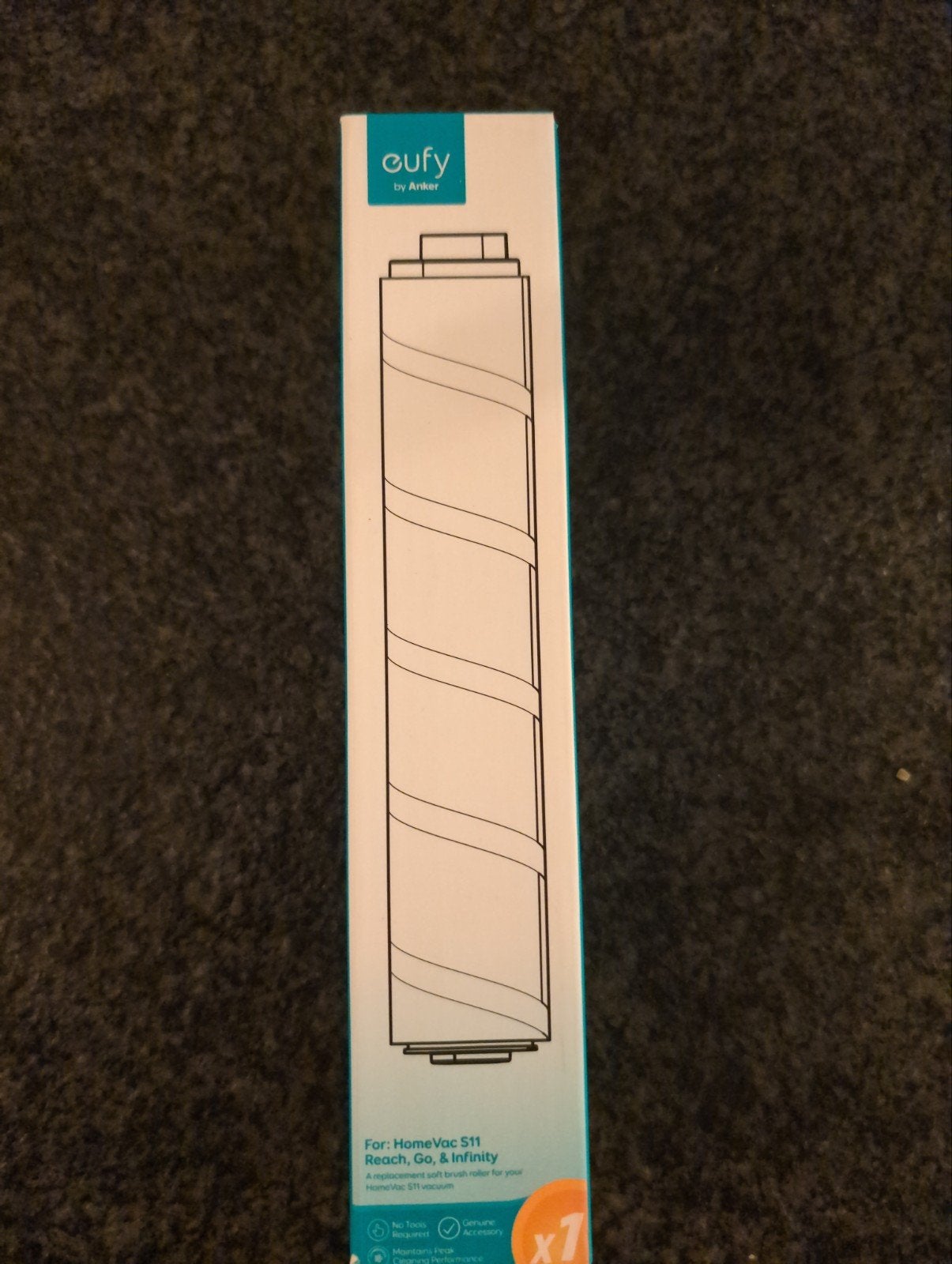 Eufy HomeVac S11/Reach/Go/Infinity zachte borstelrol, Ophalen, Nieuw