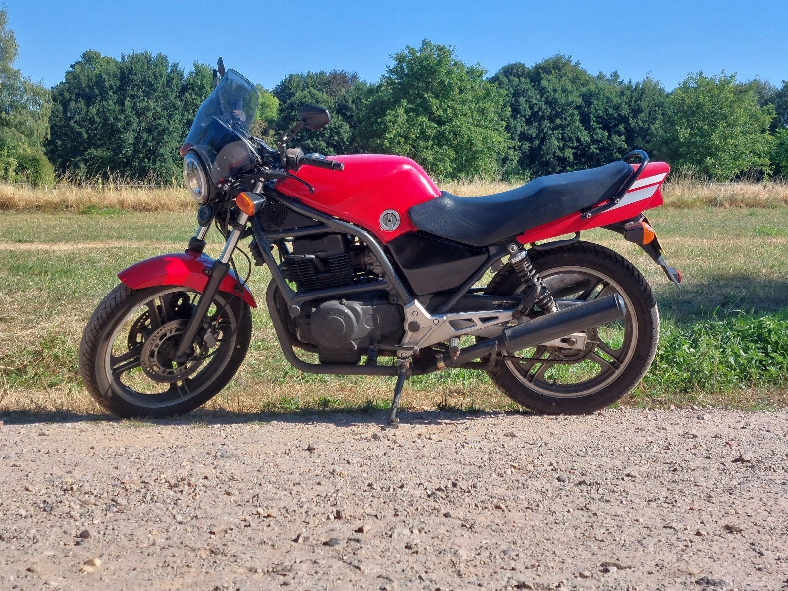 Honda CB450S, Ophalen, Gebruikt