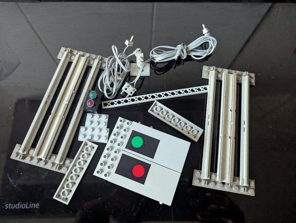 LEGO 7860 en LEGO 7861 trein sets, Lego, Ophalen of Verzenden, Zo goed als nieuw, Meerdere sets