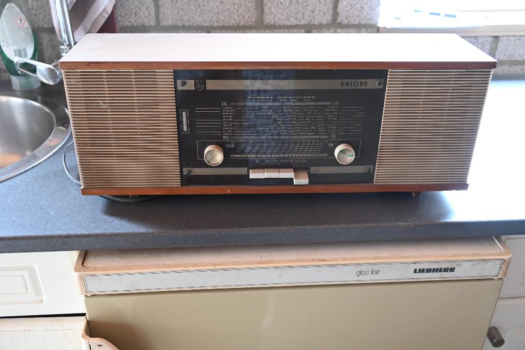 vintage radio, Ophalen, Gebruikt, Radio