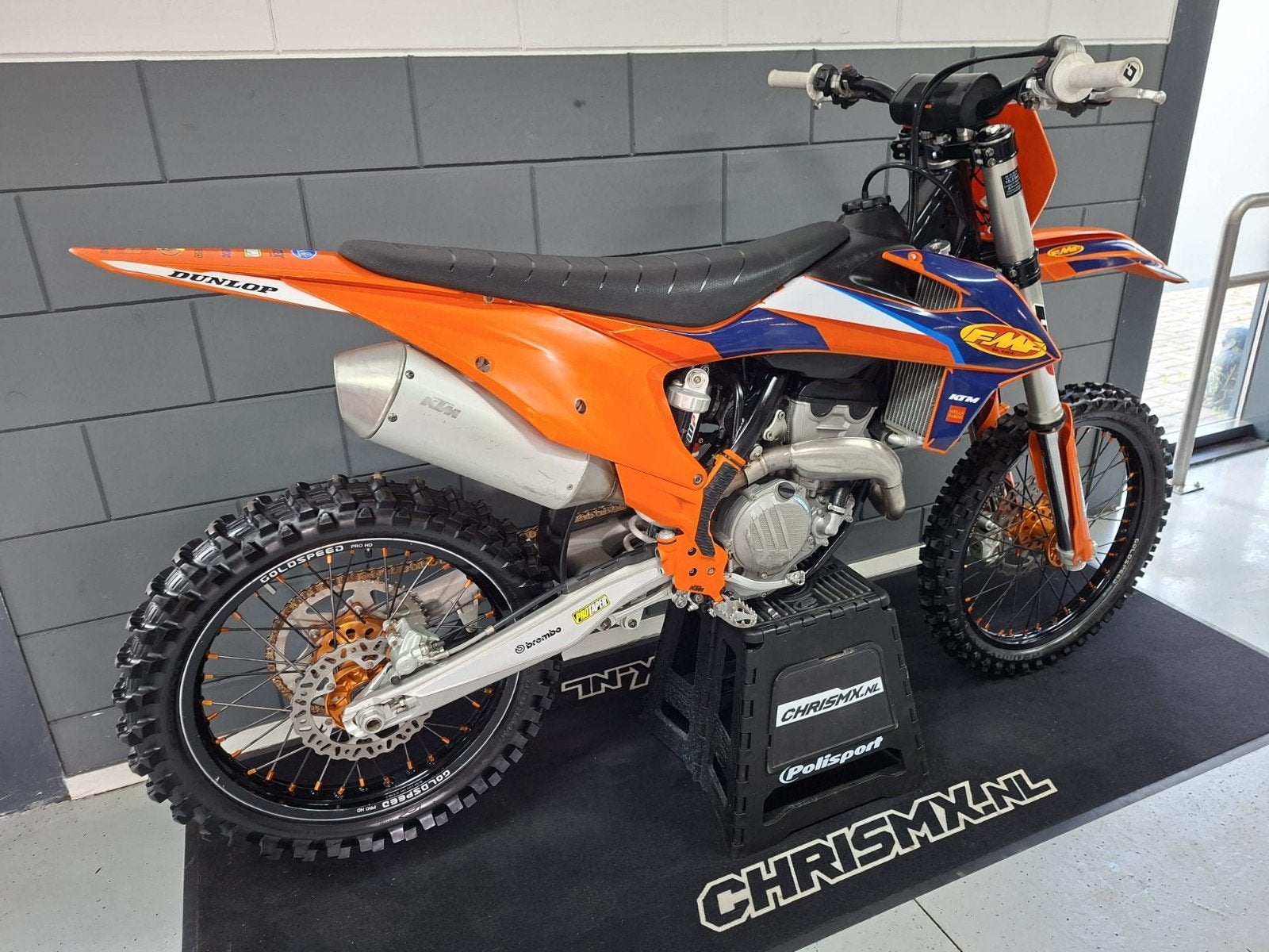 Ktm sxf sx 250 f 66 uur !!, 250 cc, Bedrijf, Crossmotor