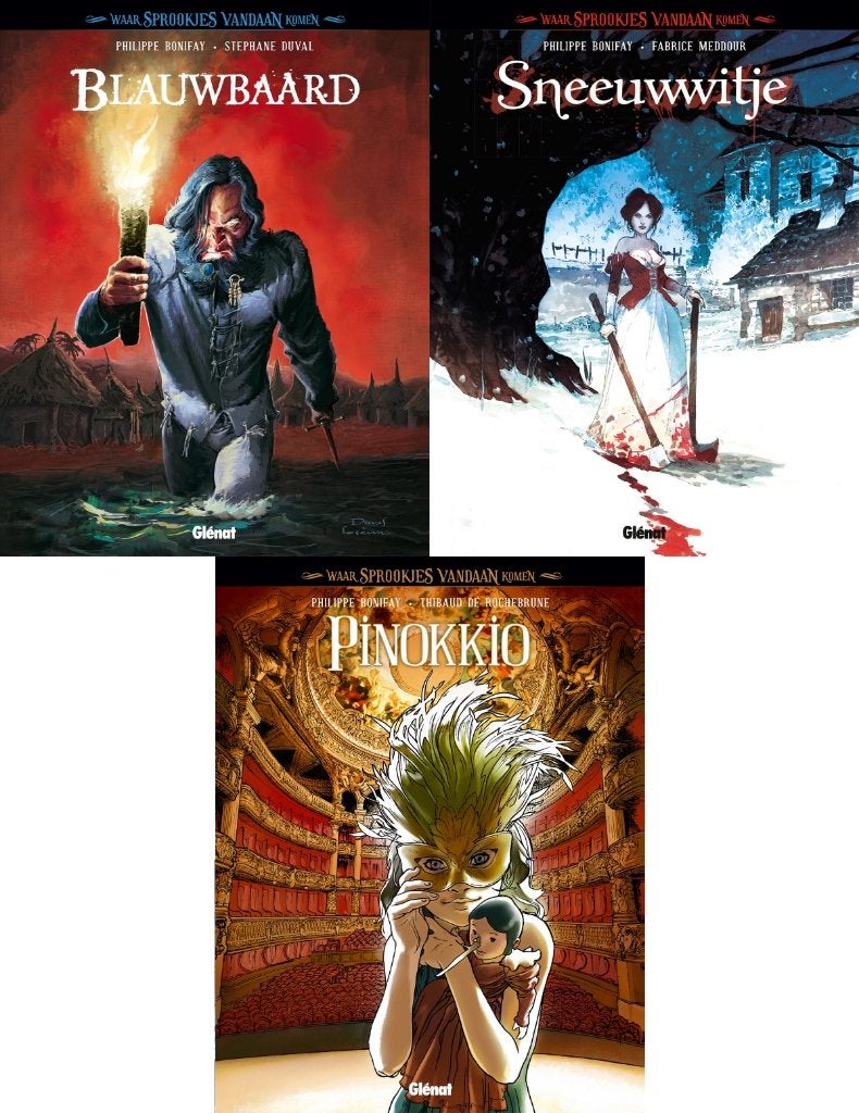 Waar sprookjes vandaan komen 1-2-3 (Hardcover) Compleet, Complete serie of reeks, Ophalen, Nieuw