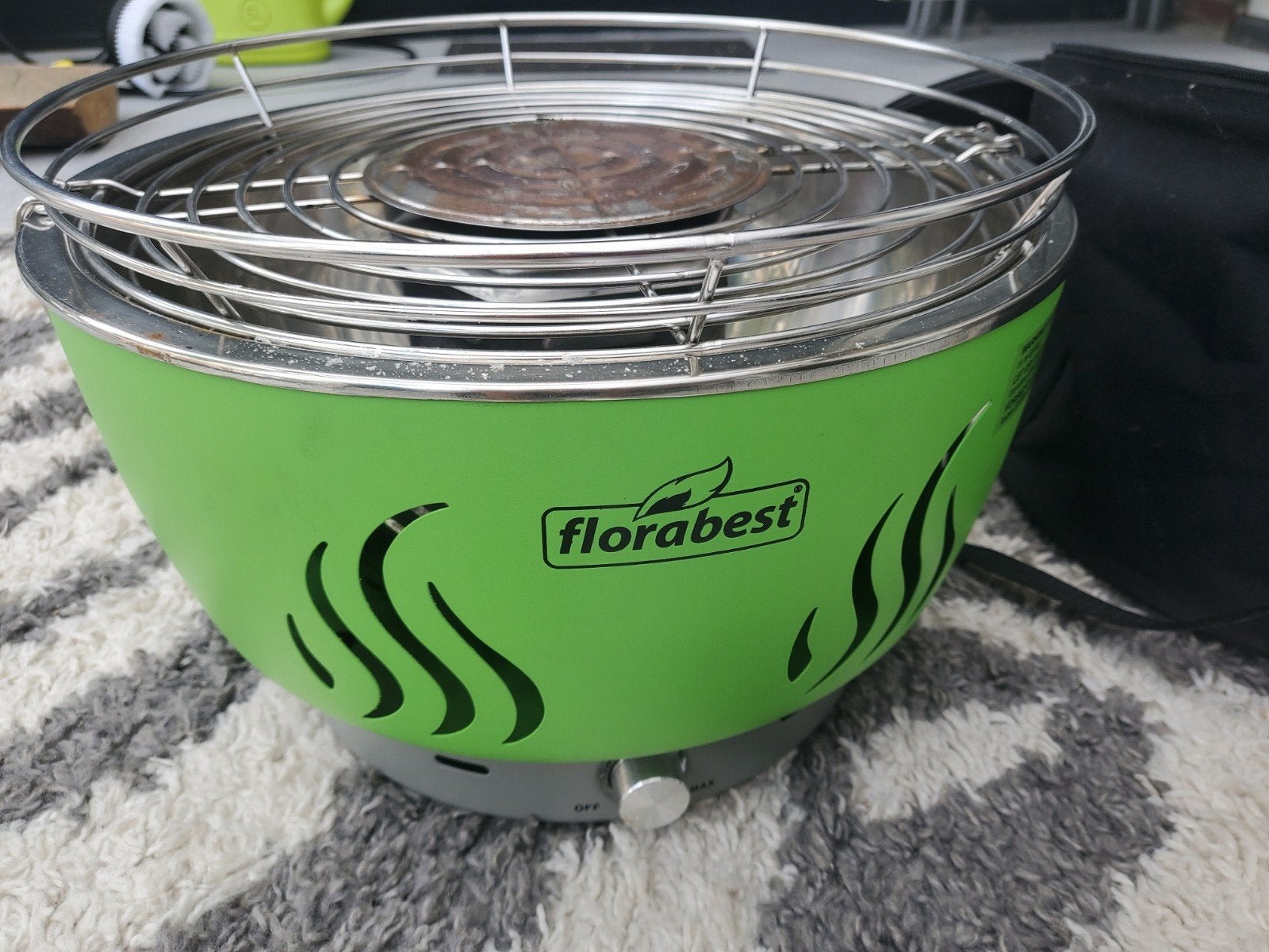 Florabest geventileerde houtskool barbecue, Tuin en Terras, Ophalen of Verzenden, Zo goed als nieuw, Florabest