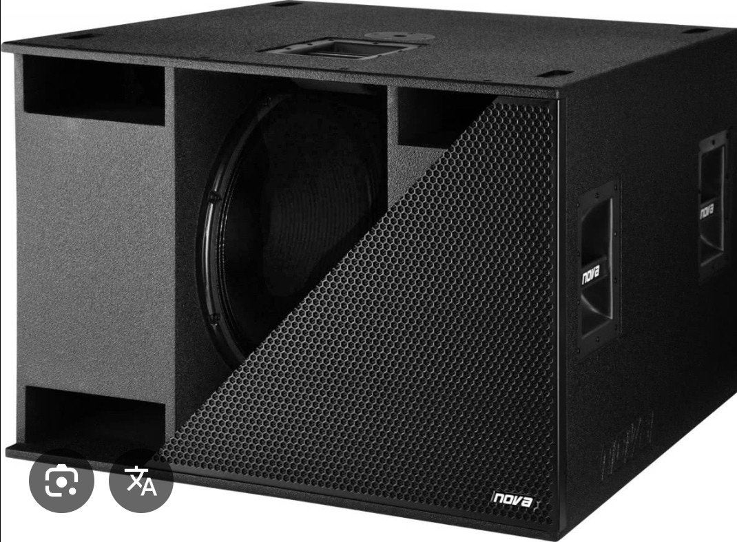 Nova E218  subwoofers gevraagd, Ophalen, Subwoofer, Overige merken