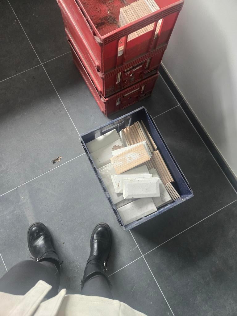 Tegel, Doe-het-zelf en Verbouw, Tegels, Minder dan 20 cm, Minder dan 5 m², Wandtegels, Keramiek