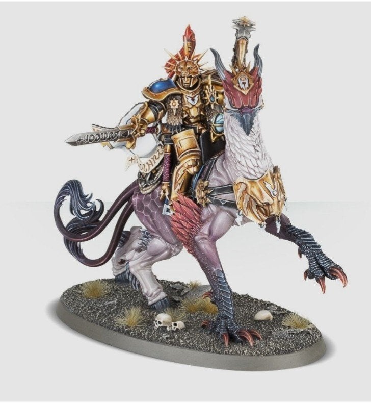 Warhammer AoS Lord-Aquilor NOS Stormcast Eternals, Ophalen of Verzenden, Zo goed als nieuw, 1:35 tot 1:50, Figuur of Figuren