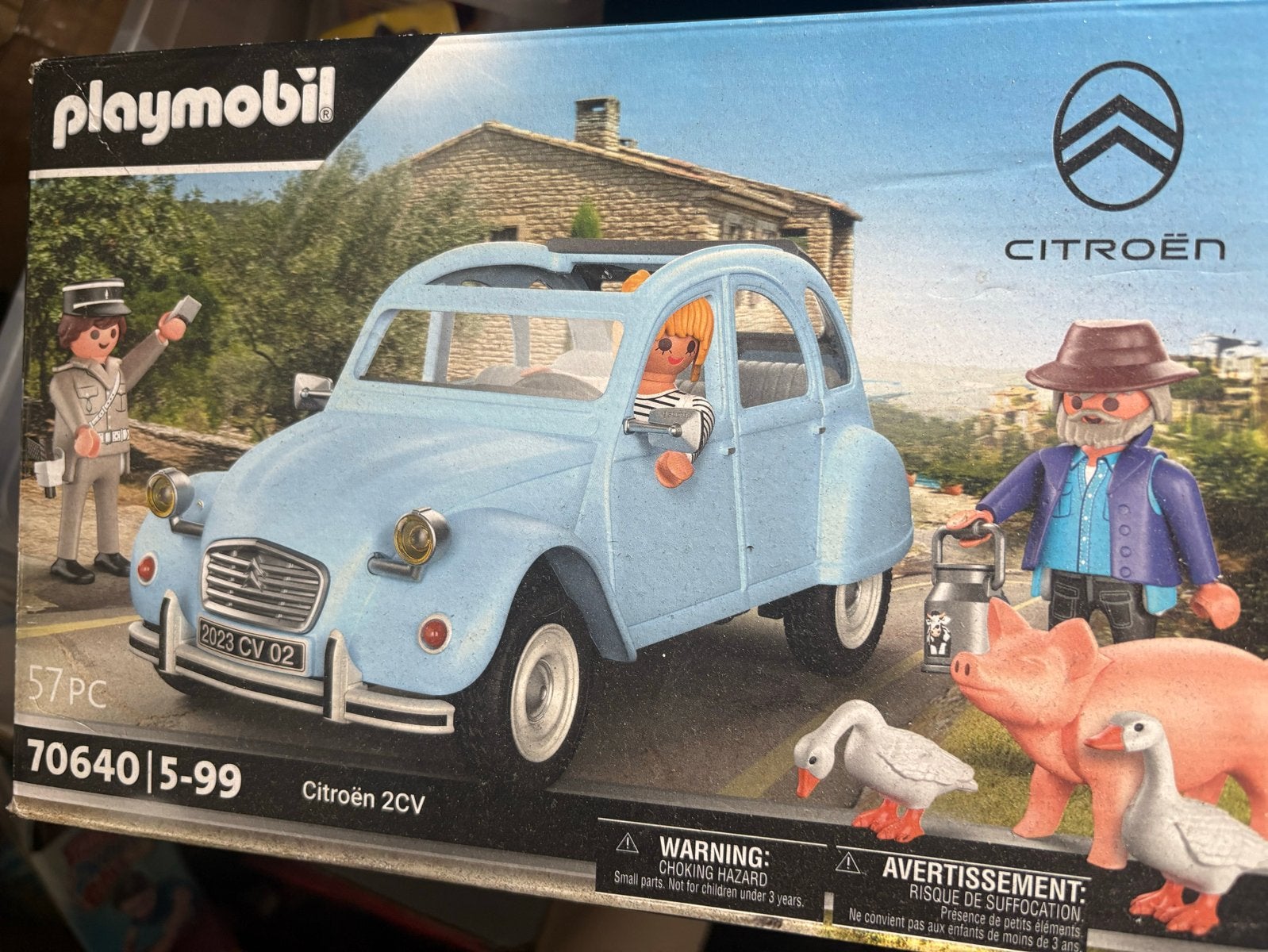 Playmobil Citroën 2CV - Set 70640, Complete set, Voertuig, Nieuw, Ophalen of Verzenden