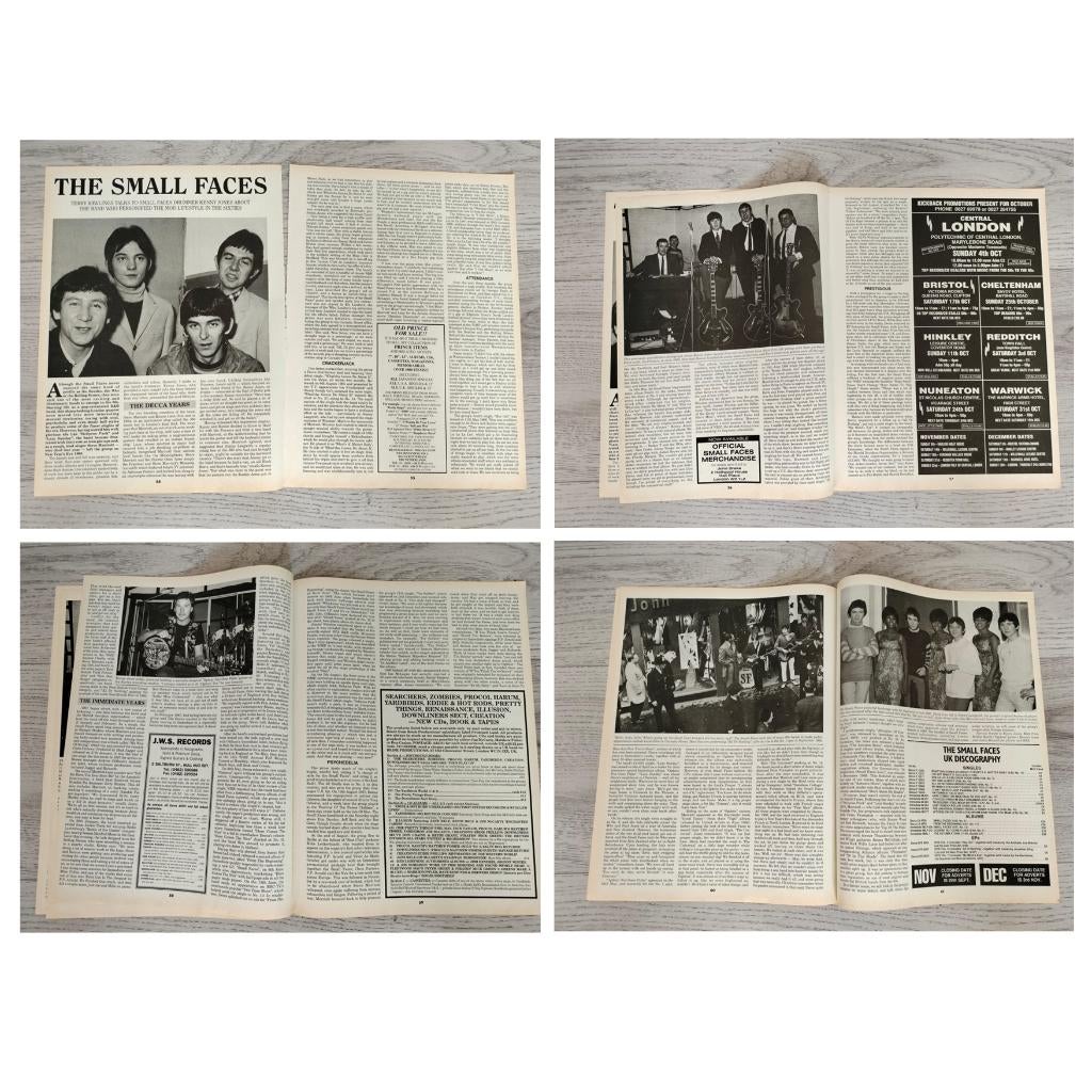 The Small Faces 8-pagina’s Record Collector UK tijdschrift, Verzenden, Gebruikt, Boek, Tijdschrift of Artikel