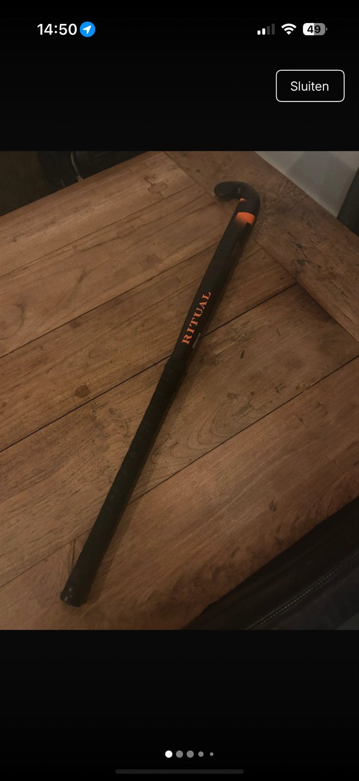 Ritual Velocity 55 hockeystick, Ophalen, Gebruikt, Stick