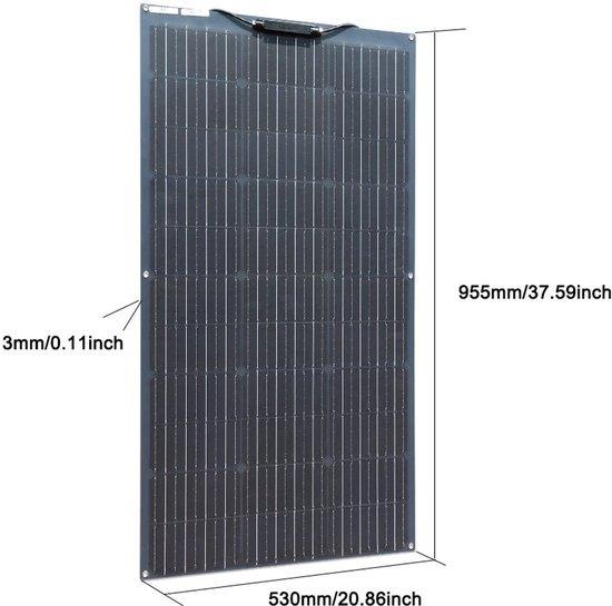 Zonnepaneel - Zonnepanelen - Monokristallijn - Buigzaam - Wa, Corvance B.V., Verzenden, Nieuw, Corvancebol@gmail.com