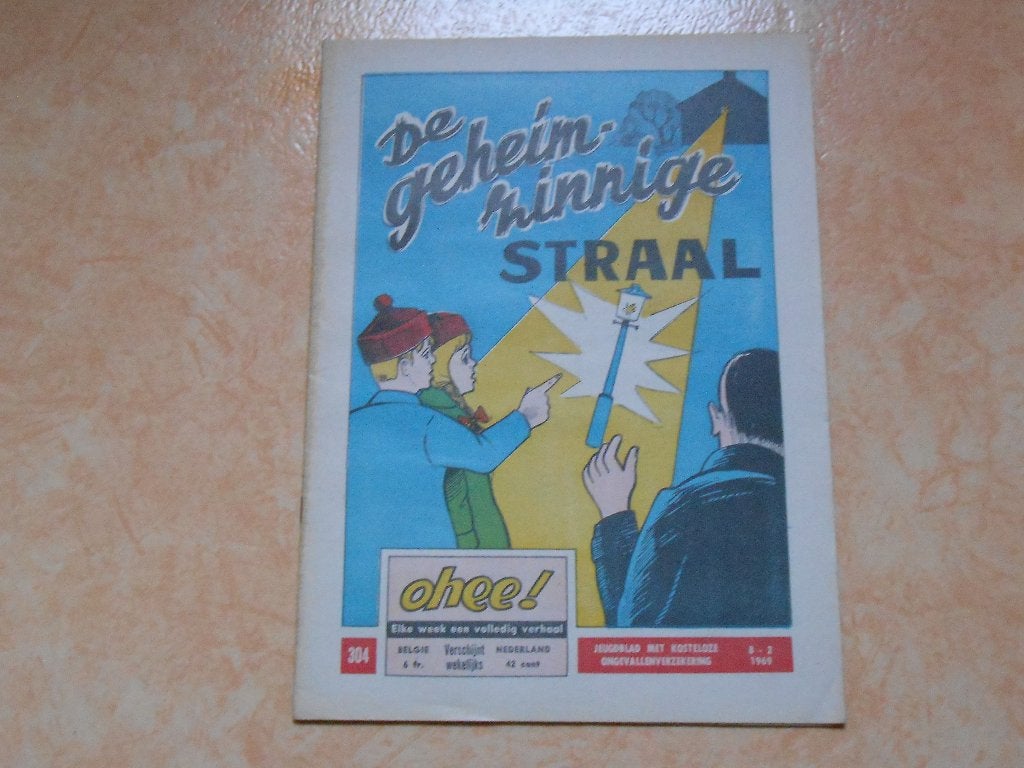 Ohee 304 De geheimzinnige straal 1969., Eén stripboek, Ophalen of Verzenden, Nieuw