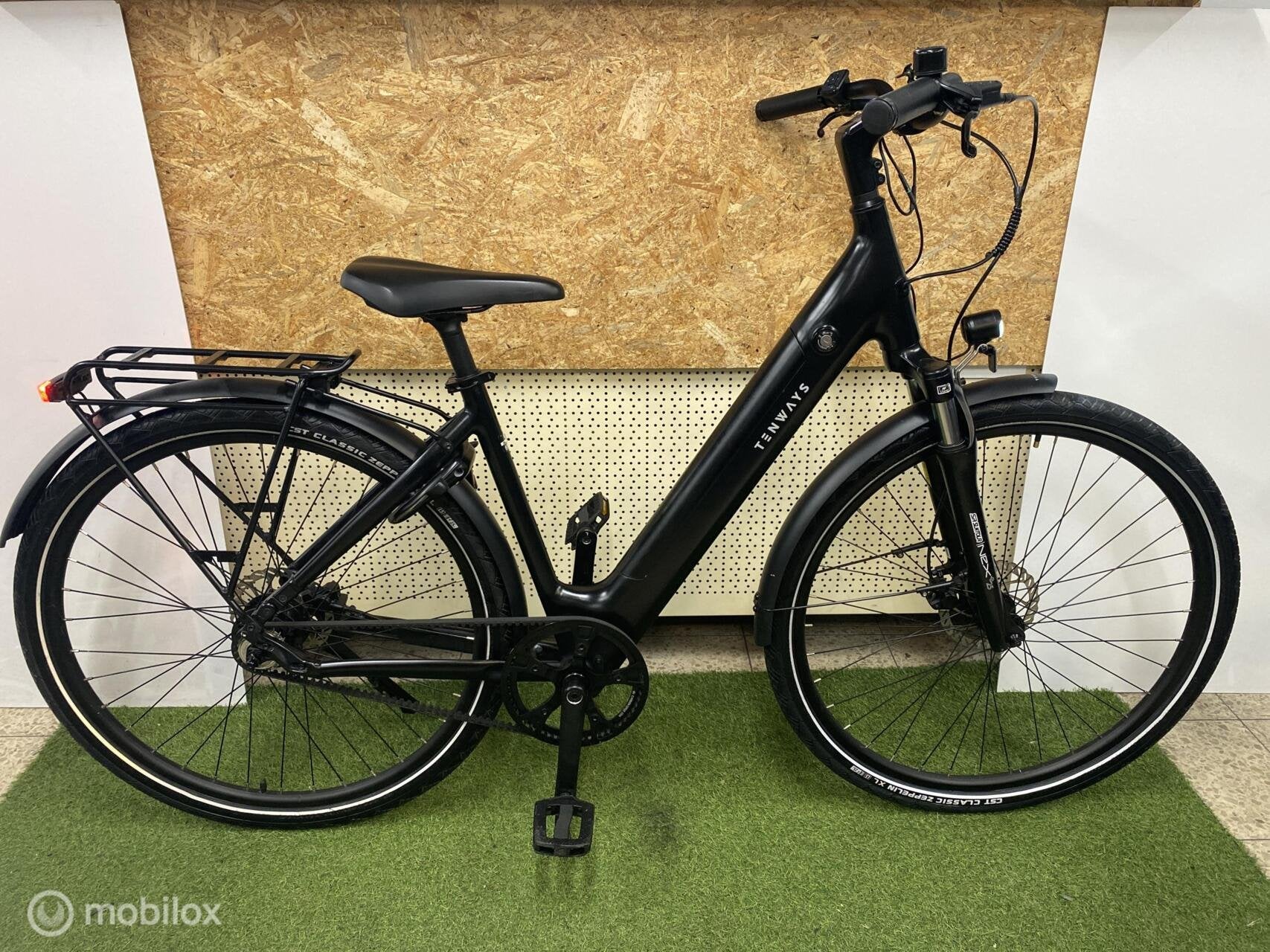 TENWAYS CGO800S 2025 E-BIKE 48CM BELT DRIVE SLECHTS 910 KM, Fietsen en Brommers, TENWAYS, Zo goed als nieuw, 47 tot 51 cm, TENWAYS