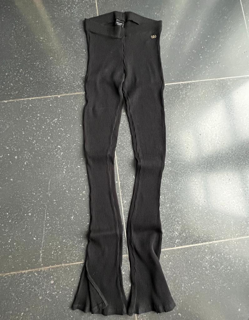 Meisjes flared pants / broek zwart Nik & Nik mt 16 / 176, Ophalen of Verzenden, Zo goed als nieuw, Meisje, Broek