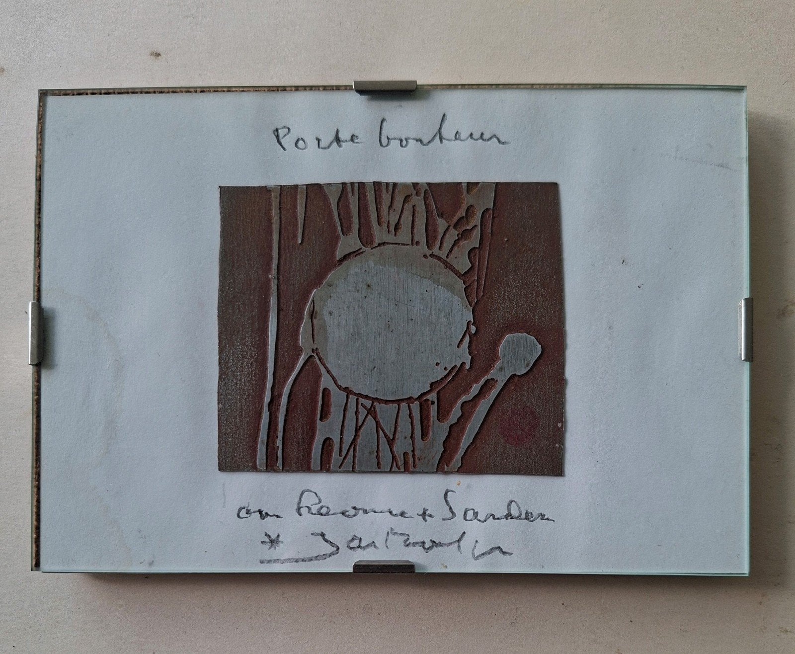 Jan Montyn Etsplaat Orgineel 1977, Antiek en Kunst, Ophalen of Verzenden