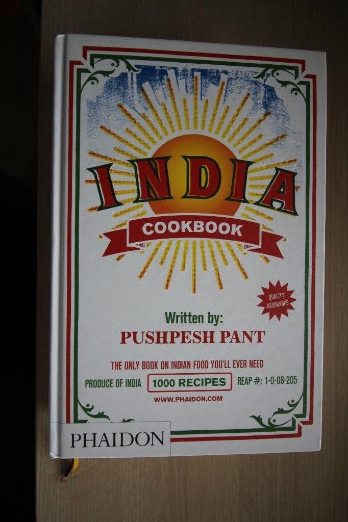 India Cookbook Kookboek 1000 recepten nieuw !, Azië en Oosters, Nieuw, Ophalen of Verzenden, Pushpesh Pant