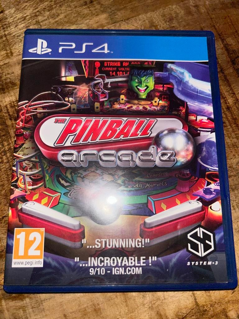 The Pinball Arcade PS4 - 22 Klassieke Flipperkasten, Ophalen, Overige genres, 1 speler, Eén computer