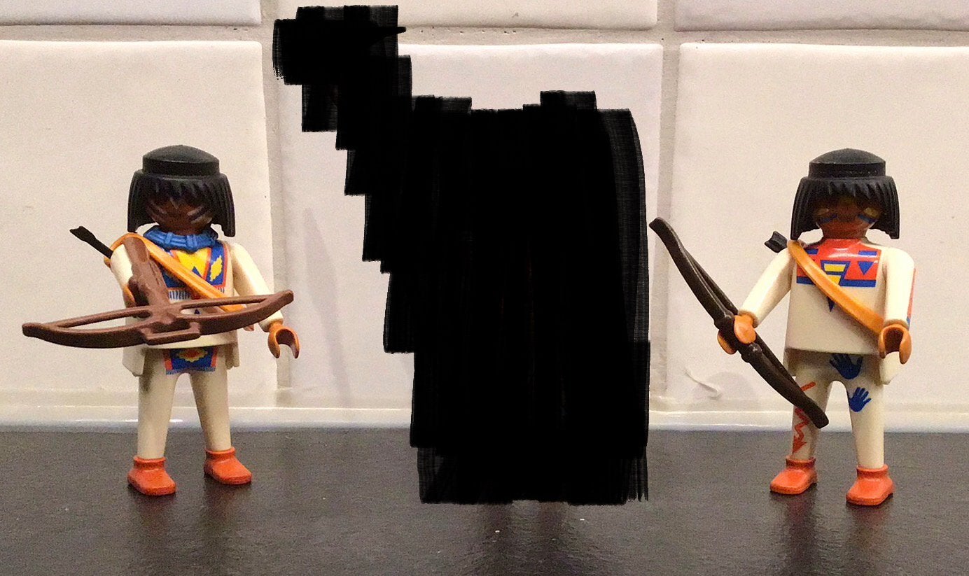 Playmobil - Indiaanse krijgers, western (prijs p.st.), Ophalen of Verzenden, Gebruikt