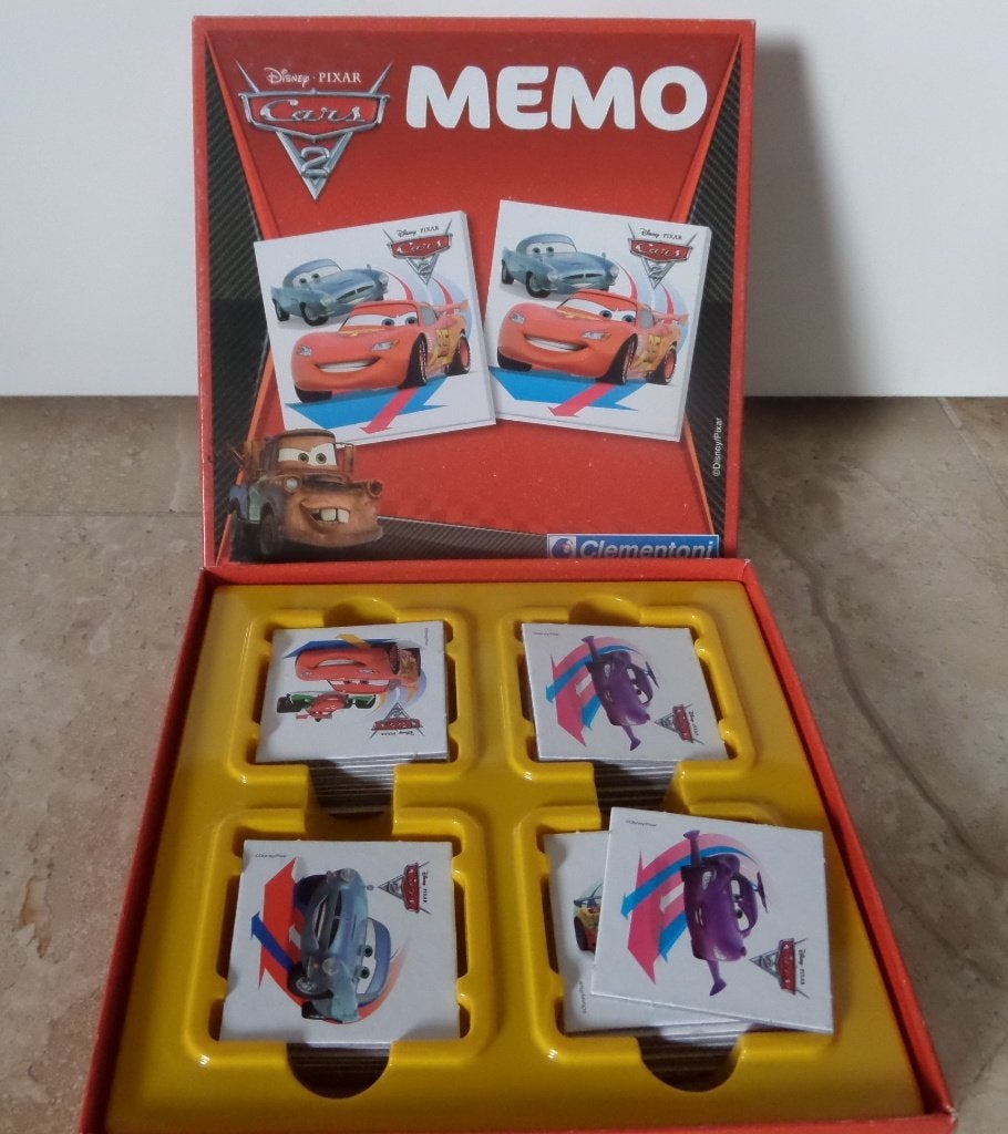 SALE: Cars memo voor kinderen vanaf 4 jaar voor 1 euro!!, Ophalen of Verzenden, Zo goed als nieuw, Ontdekken