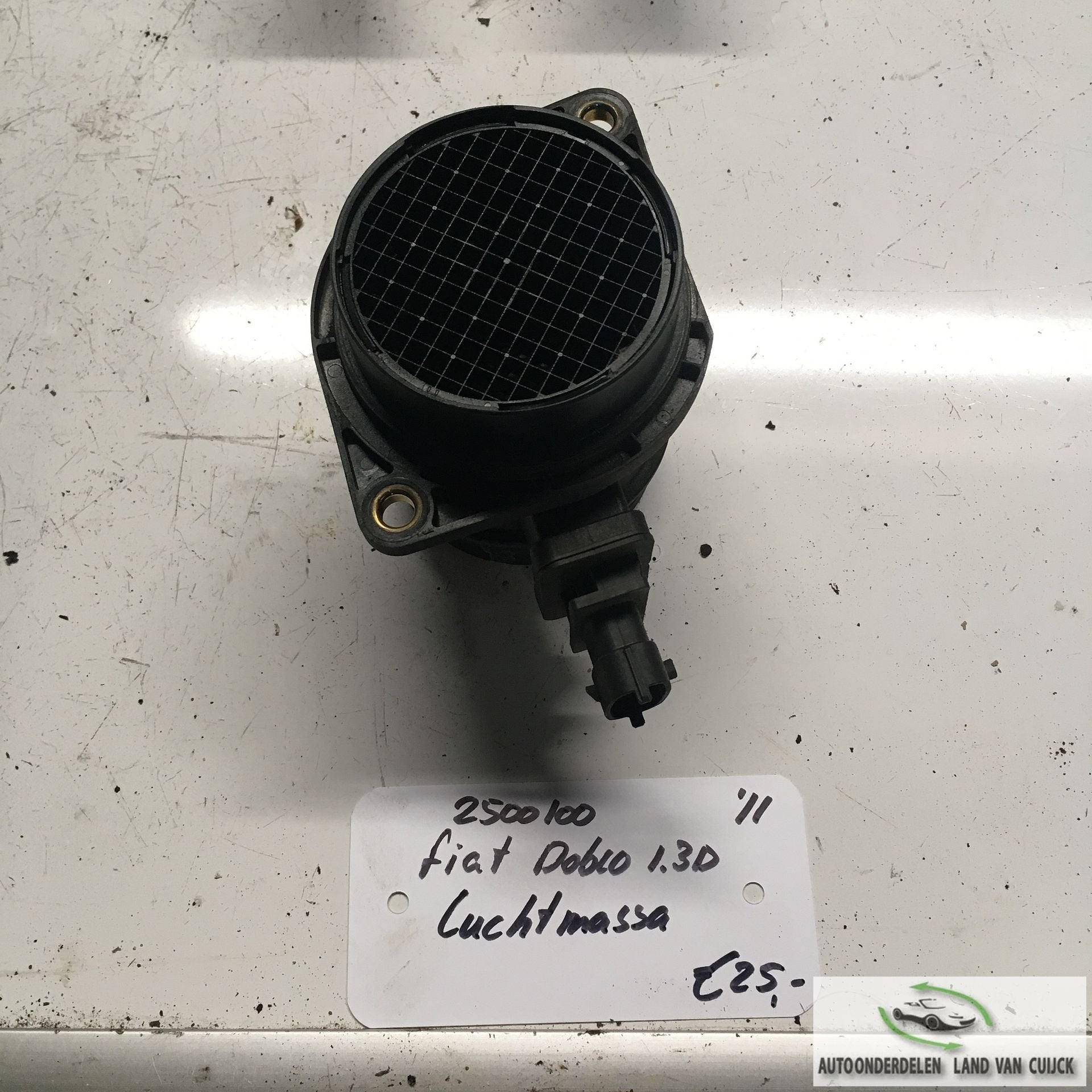 Fiat Doblo 1.3 Diesel 2011 2500100   Luchtmassameter Bosch 0