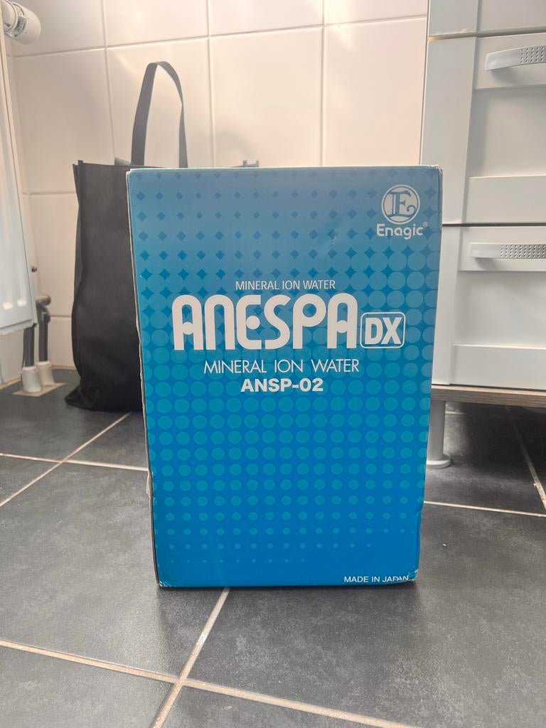 Enagic ANESPA DX Mineraal Ion Water Systeem ANSP-02, Ophalen of Verzenden, Nieuw, Elektrische waterontharder