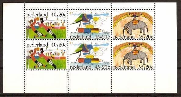 Nederland NVPH nr 1107 postfris Kinderpostzegels 1976, Ophalen of Verzenden, Na 1940, Postfris