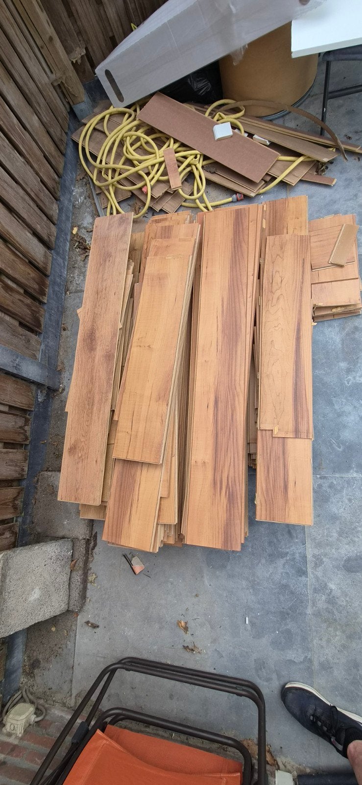 Gebruikt laminaat, Ophalen, Gebruikt, Hout, Laminaat