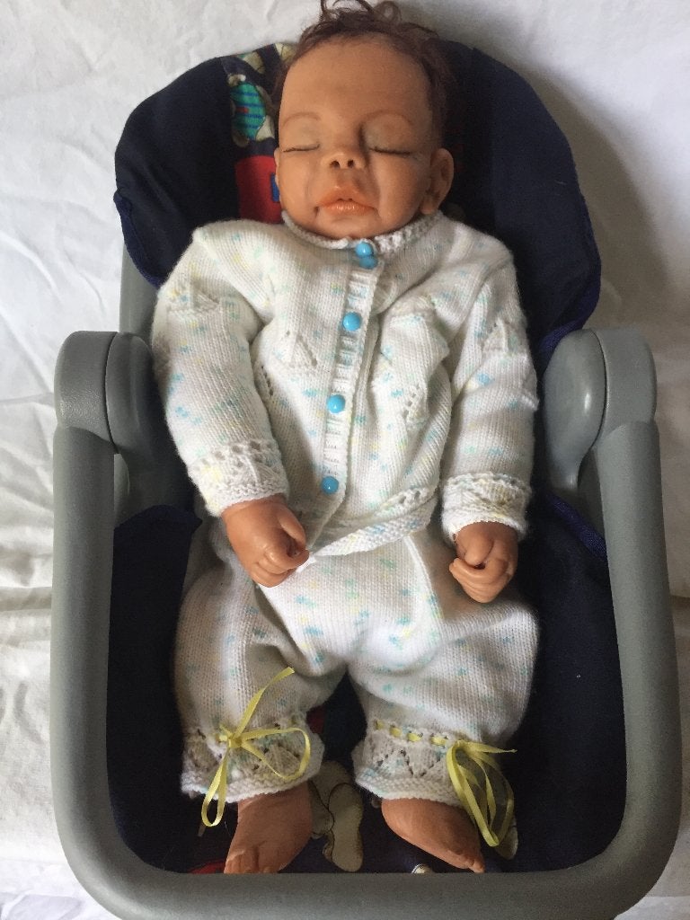 Babypop levensecht reborn babypop, Verzamelen, Gebruikt, Onbekend, Ophalen of Verzenden, Onbekend