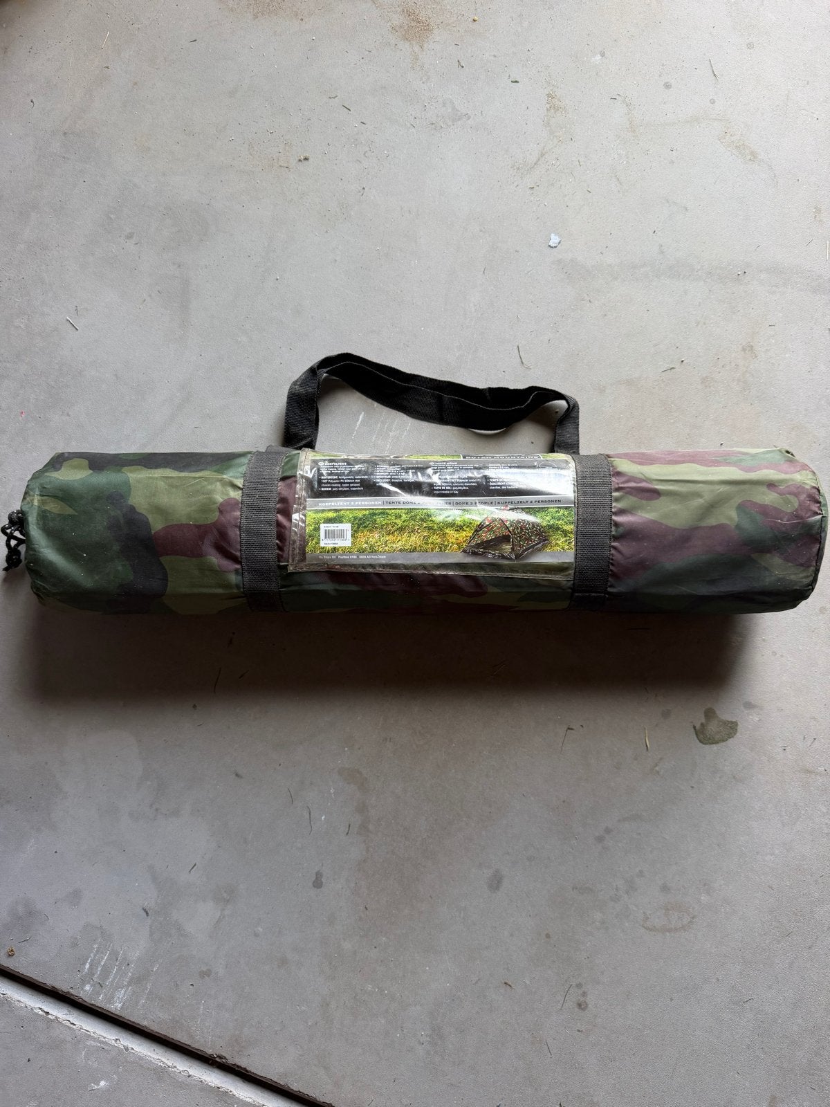Dutch Mountains Koepeltent 2 personen camouflage, Ophalen, Tot en met 2, Nieuw, Tent
