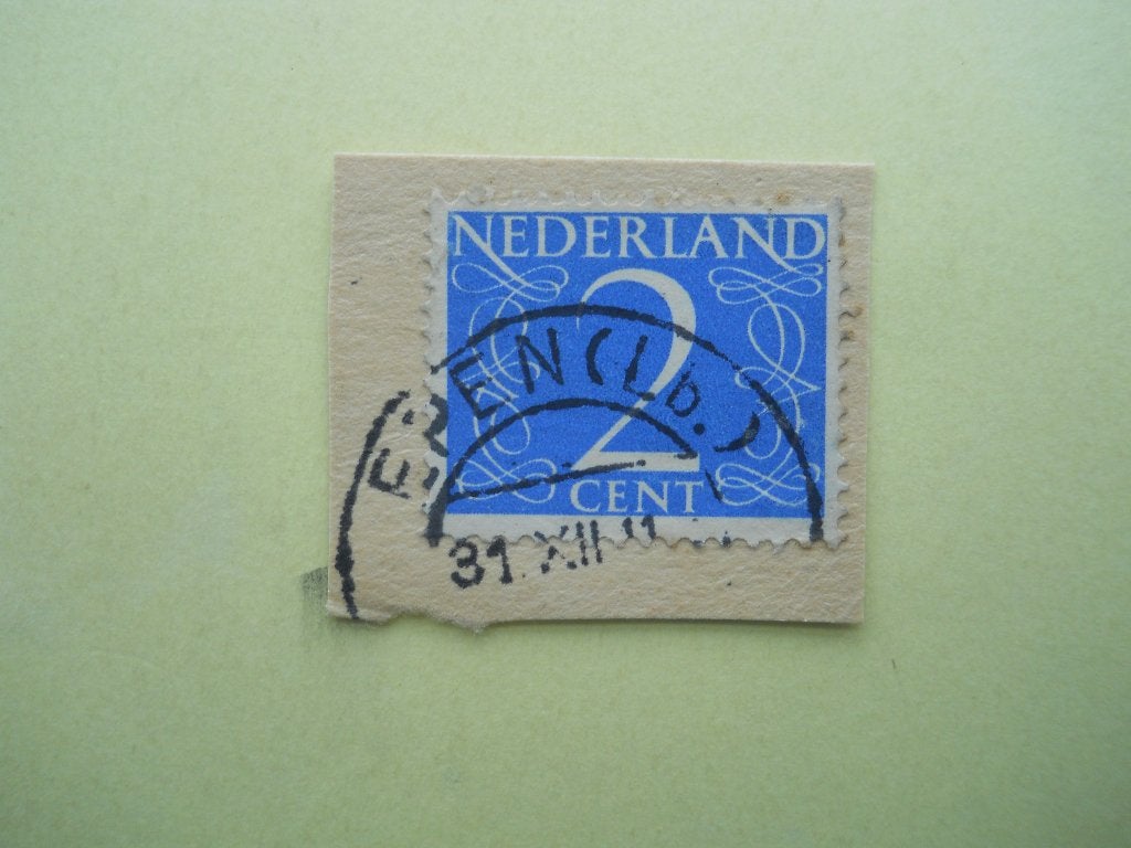 Nederland 1946 Cijfer Nvph.461 Rondstempel Epen (Lb.), Postzegels en Munten, Ophalen of Verzenden, Na 1940, Gestempeld