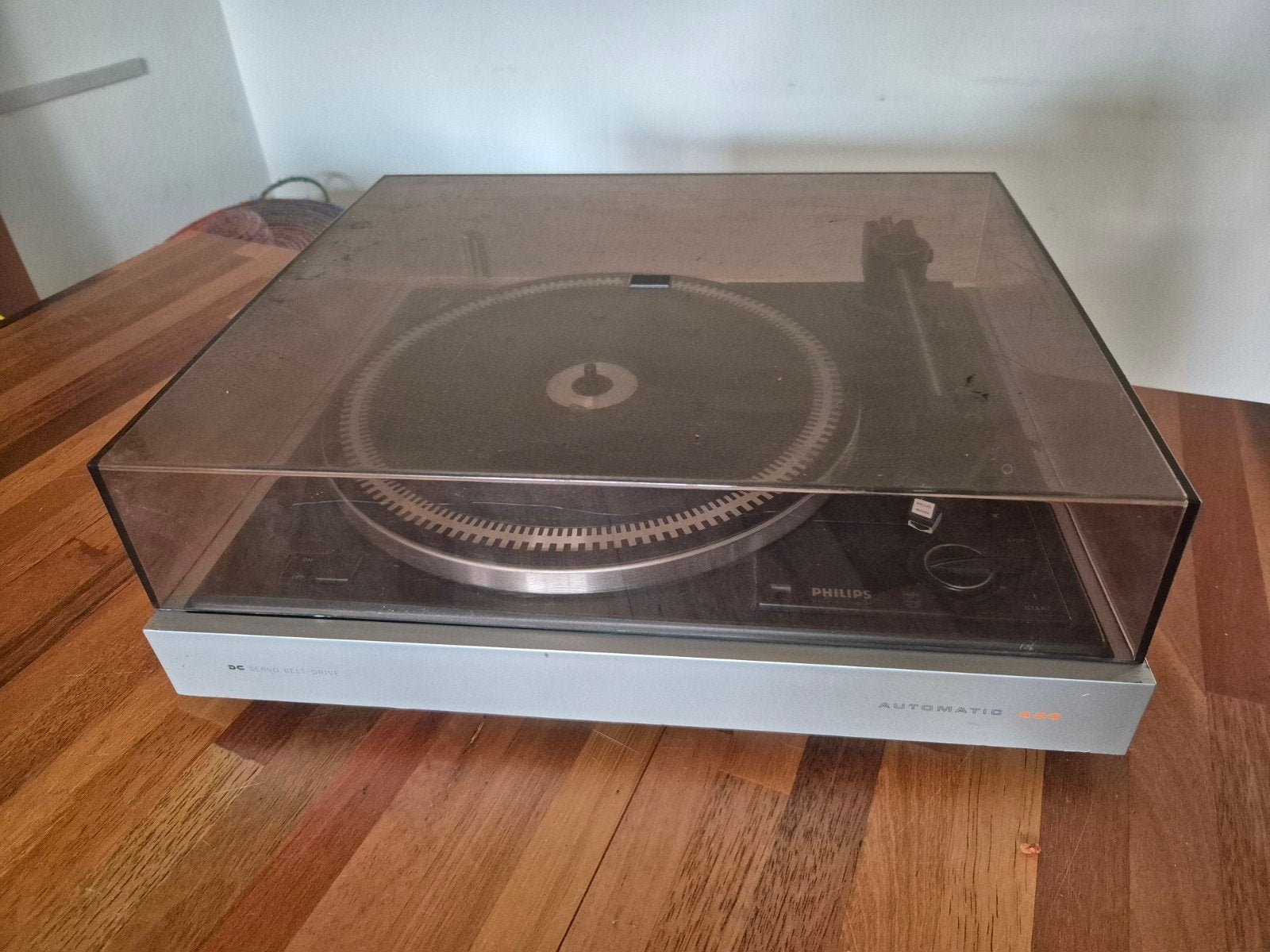 Philips Automatic 406 Platenspeler - Vintage Belt-Drive, Philips, Gebruikt, Automatisch, Ophalen of Verzenden
