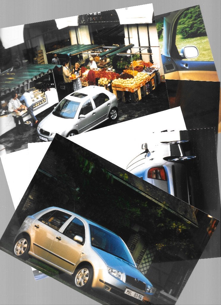 SKODA FABIA  persfoto's, Ophalen of Verzenden, Zo goed als nieuw, Overige merken