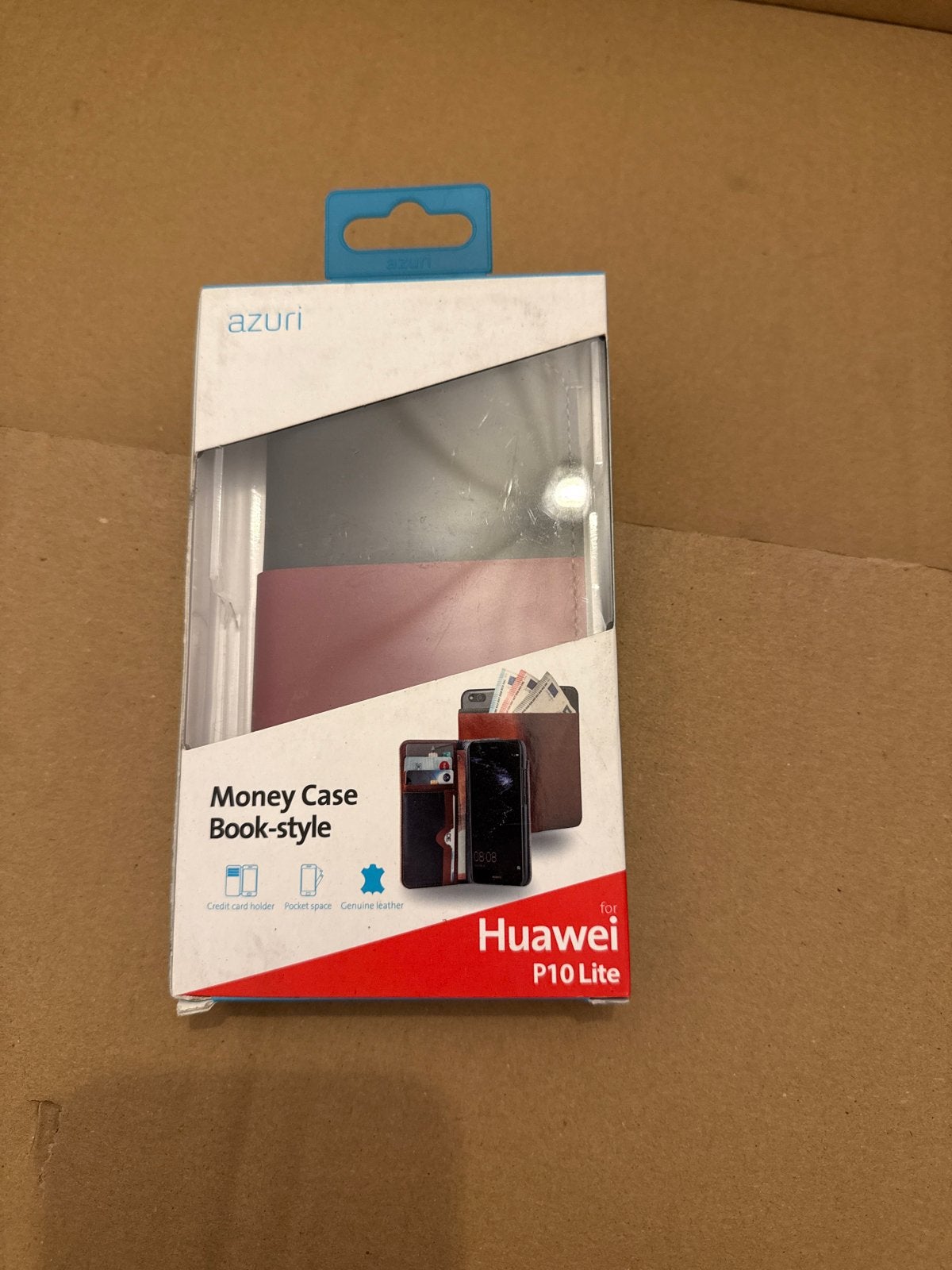 Azuri Money Case Book-style voor Huawei P10 Lite, Ophalen, Nieuw, Bescherming