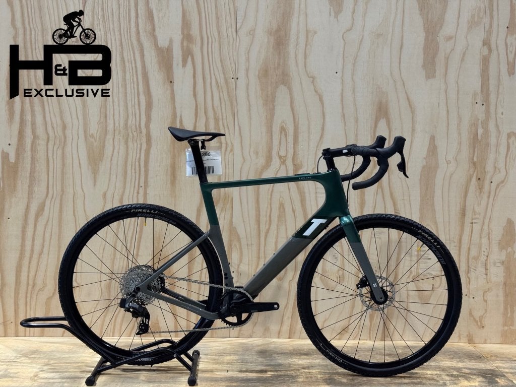 3T Racemax Boost Rival XPLR AXS Elektrische Gravelbike, 28 inch, Carbon, 10 tot 15 versnellingen, Heren