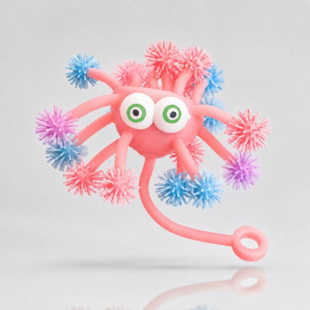 Partij stretchy puffer monster knijpspeelgoed, NHP International, Jongen of Meisje, Ophalen of Verzenden, Info@nhp-international.com