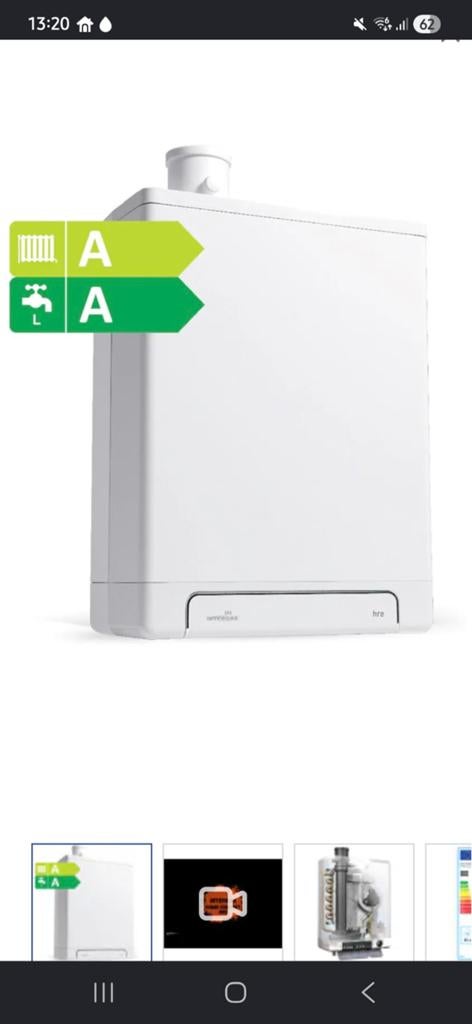 Nieuwe Intergas HRE 24-18 CV-ketel - Hoog rendement cw3, Doe-het-zelf en Verbouw, Verwarming en Radiatoren, 30 tot 80 cm, Hoog rendement (Hr)