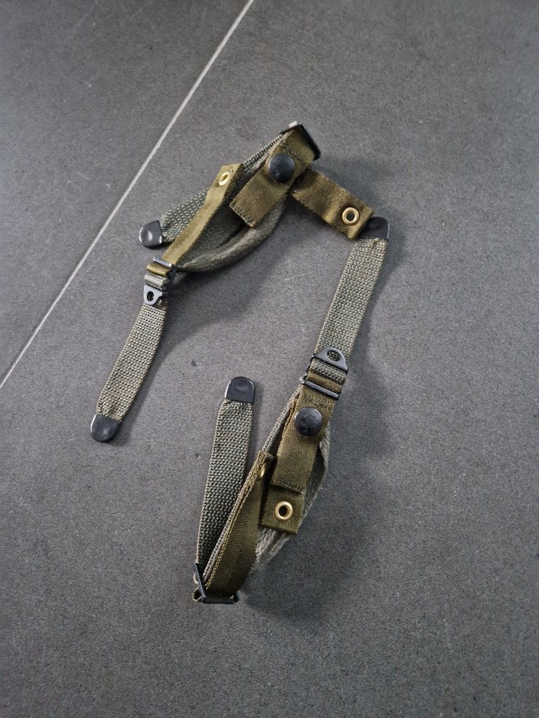 2x US M1 Helmet Quick Release Nylon Chin Straps - nieuw, Verzamelen, Ophalen of Verzenden, Landmacht, Amerika, Helm of Baret