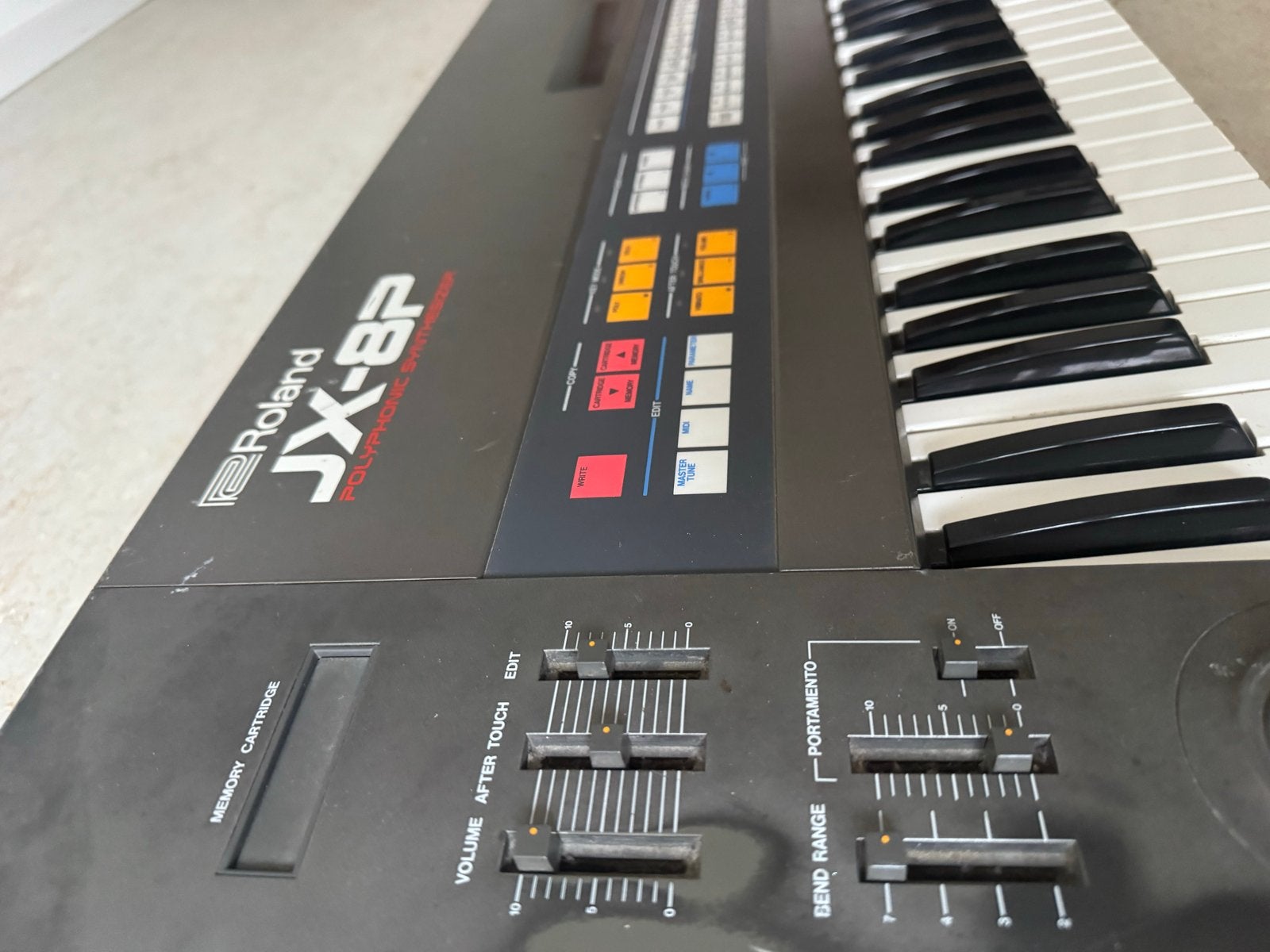 Roland JX-8P Polyphonic Synthesizer - Vintage Synth, Ophalen, Roland, Met midi-aansluiting, 61 toetsen