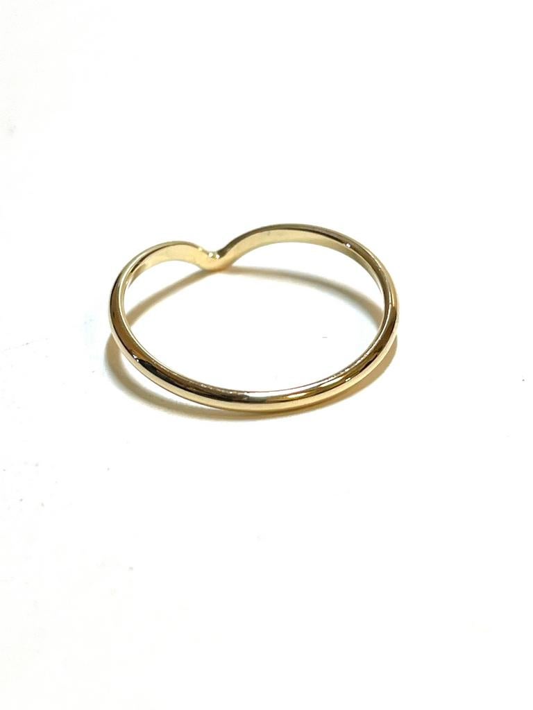 14k gouden ring, -, -, Ophalen of Verzenden, Zo goed als nieuw