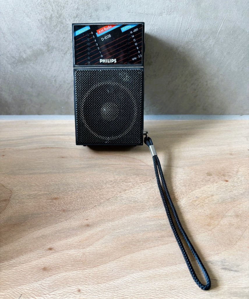 Transistor Radio Philips D-1038, Ophalen of Verzenden, Transistorradio