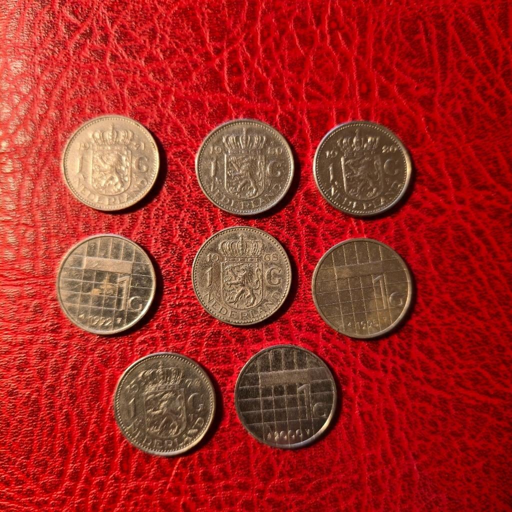 8 guldens, Ophalen of Verzenden, Koningin Juliana, 1 gulden, Losse munt