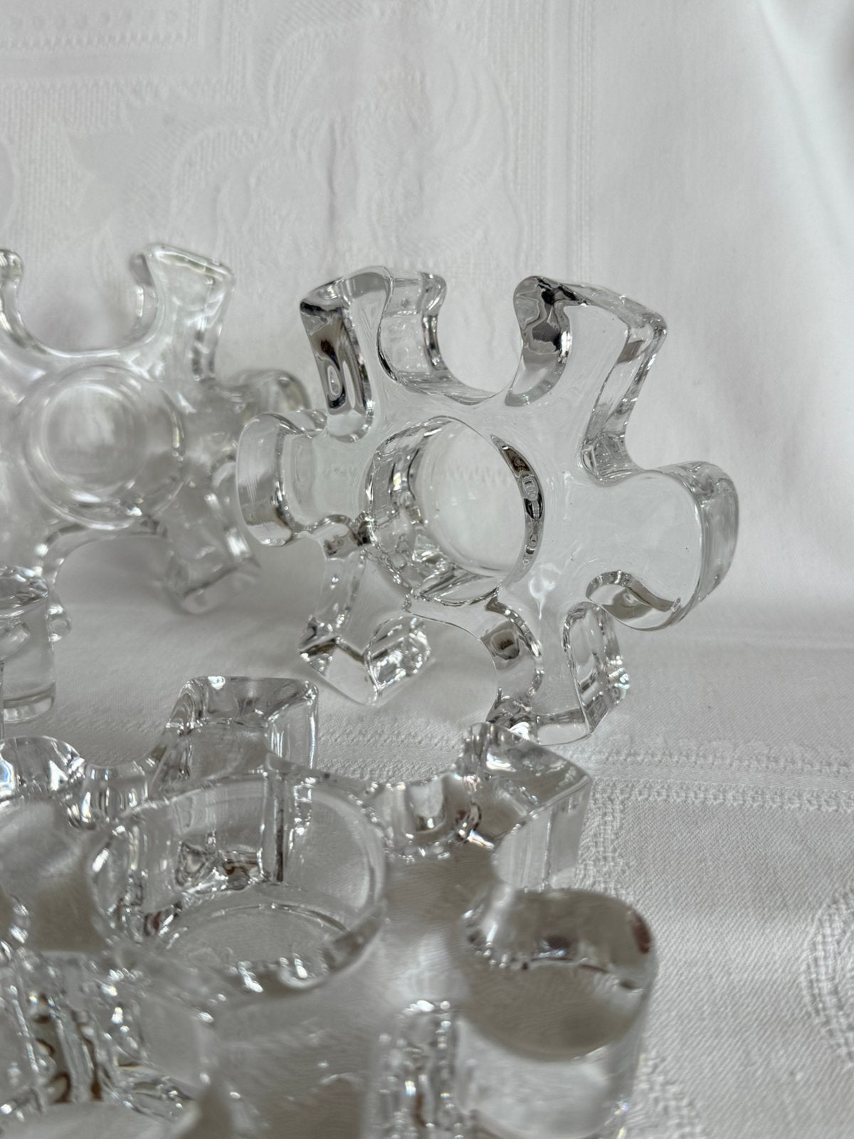 Vintage glas design Glasi Hergiswil, Ophalen of Verzenden