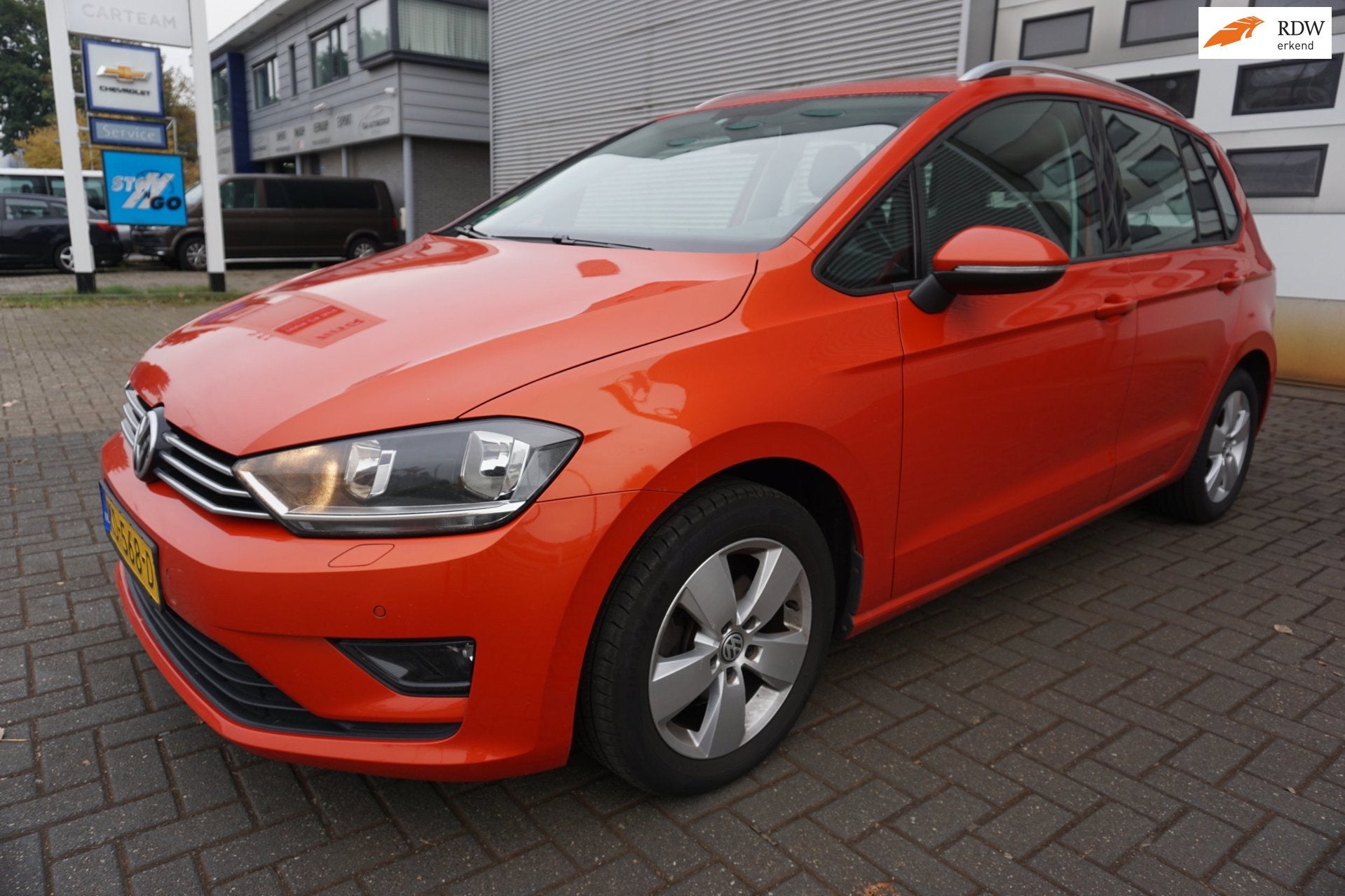 Volkswagen Golf Sportsvan 1.6 TDI Highline Automaat / NAVI /, Auto's, Gebruikt, Euro 6, Alcantara, Golf Sportsvan