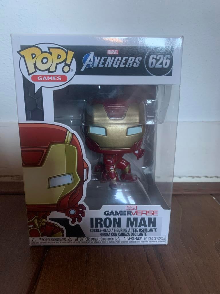 Funko Pop! Marvel Avengers 626 Iron Man Gamervese, Ophalen of Verzenden, Nieuw