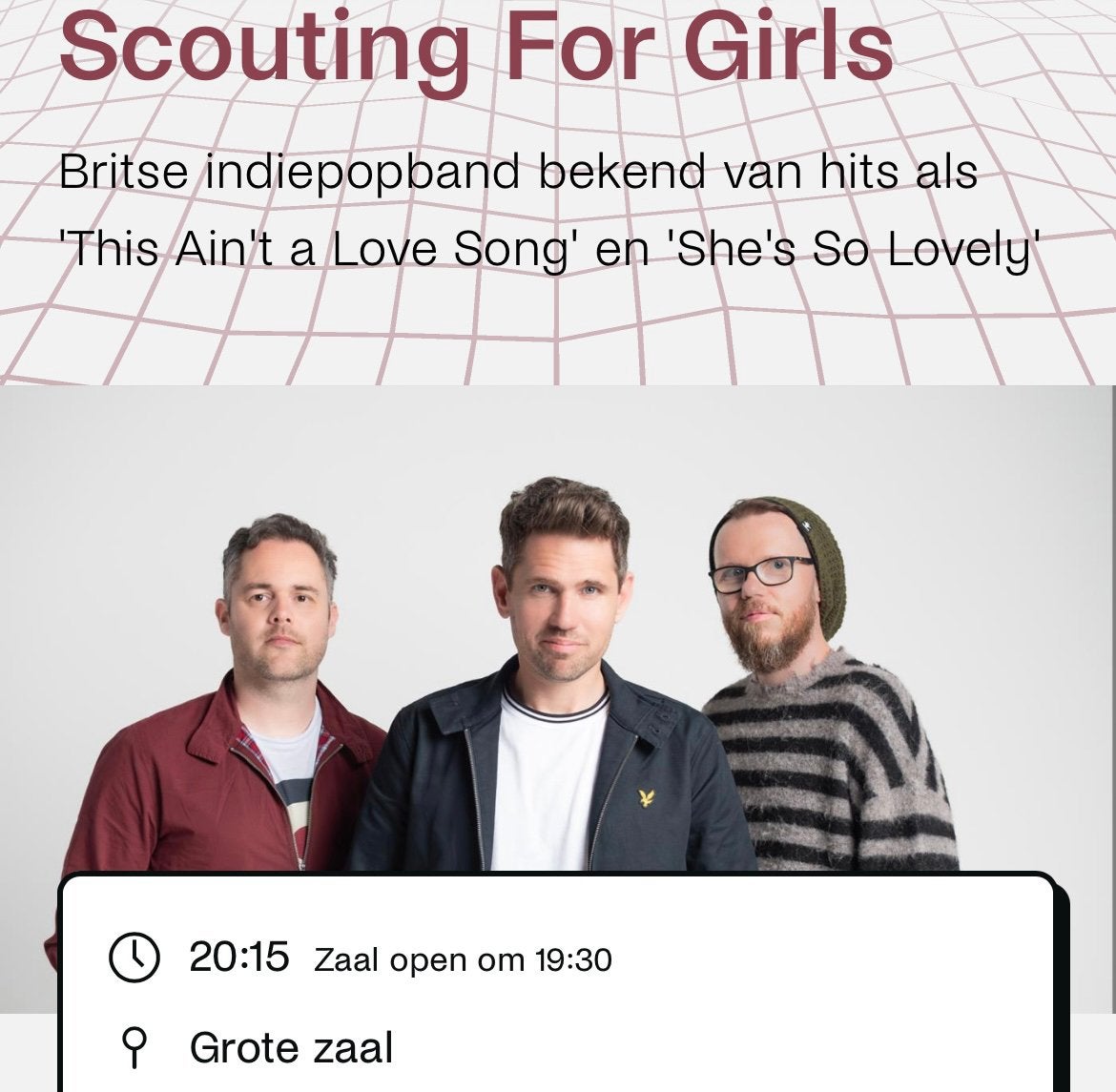 Twee kaartjes Scouting for Girls, Twee personen, Oktober