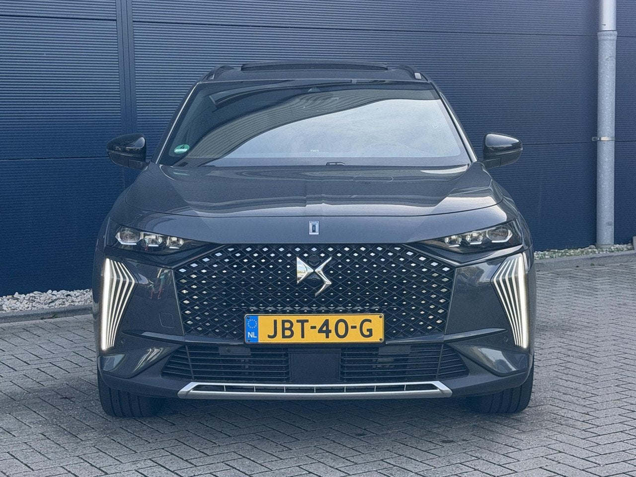 DS DS 7 1.6 PHEV 300 4x4 Pallas Schuifkanteldak | Lederen be, Auto's, Automaat, Gebruikt, 4 cilinders, Leder en Stof